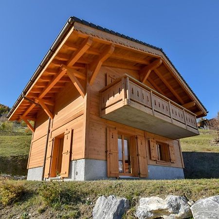 Chalet Le Cerf - Newly Build - Wow Views! Vila La Tzoumaz Exterior foto