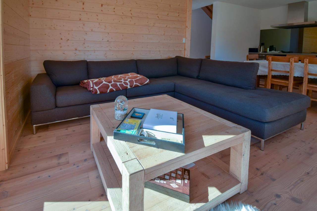Chalet Le Cerf - Newly Build - Wow Views! Vila La Tzoumaz Exterior foto